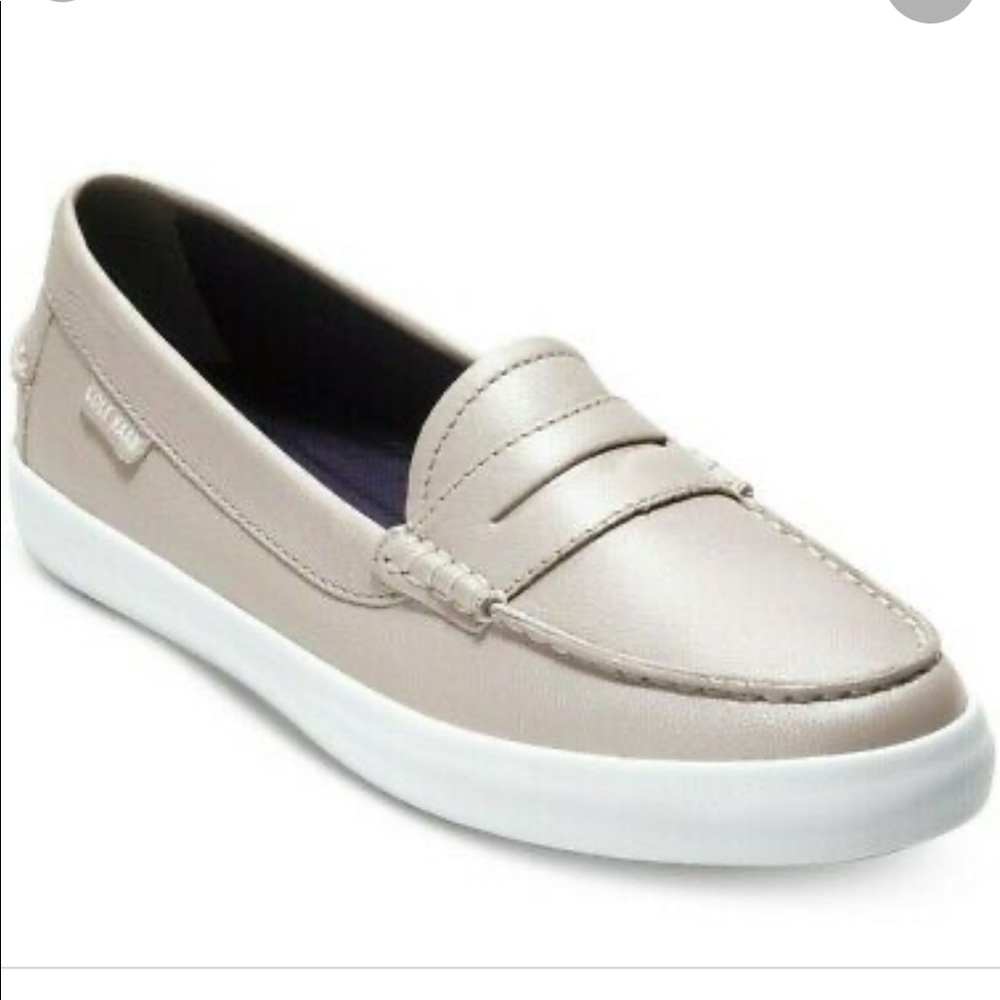 Cole Haan Nantucket Loafer Silver